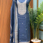 Unstitched suit s Fabric is crafted in soft Jamdani cotton fabric,