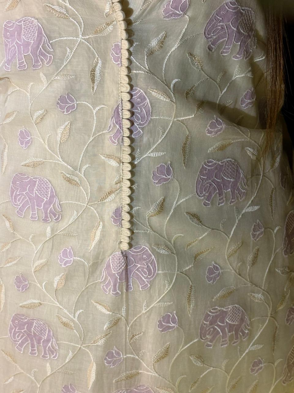 Experience effortless elegance with our beautifully designed unstitched suit