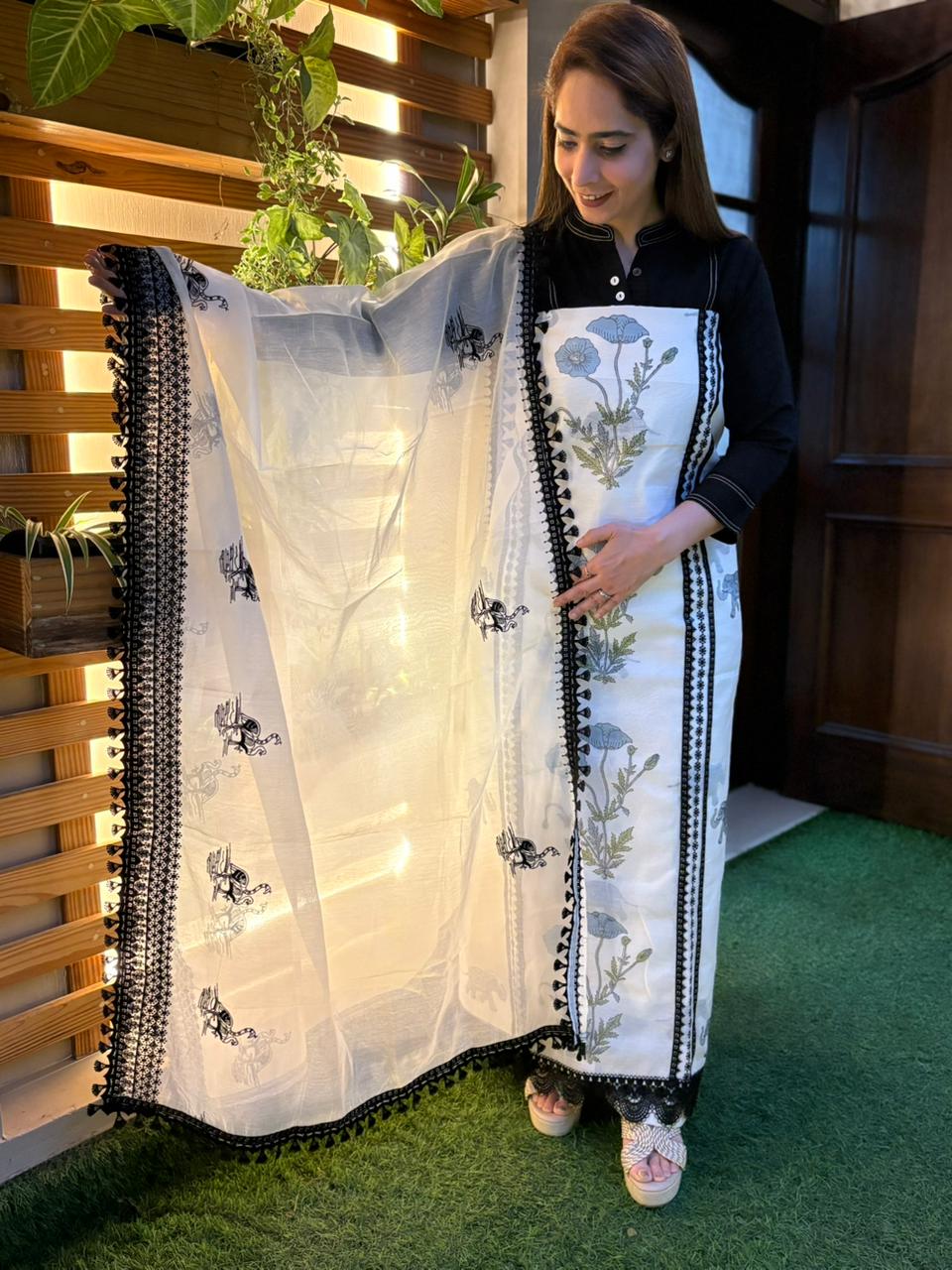 Crafted in soft breathable cotton fabric