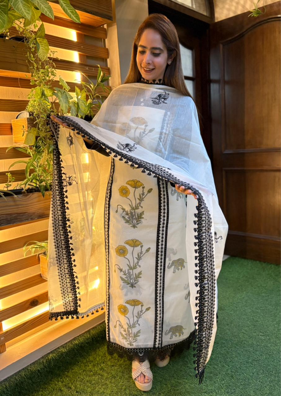 Crafted in soft breathable cotton fabric