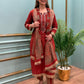 Beautifully designed cotton kurti set