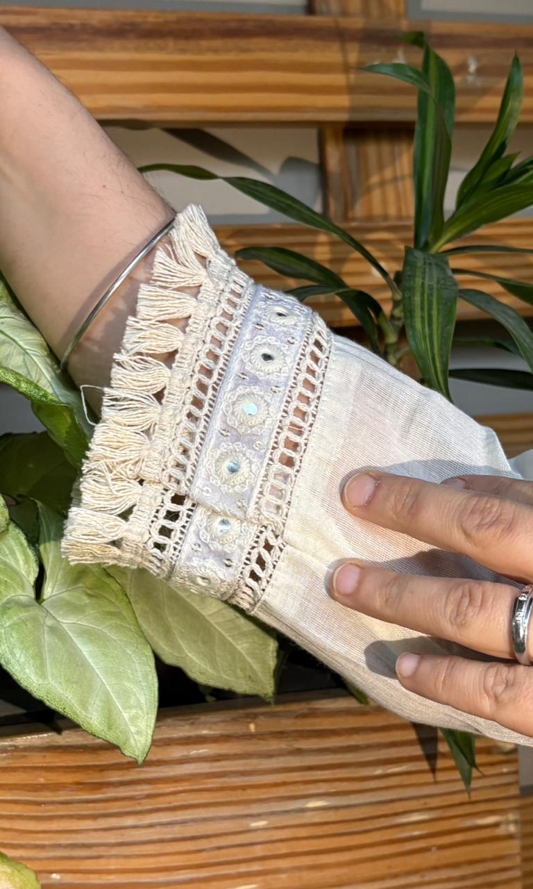 Grace meets comfort in this beautifully crafted cotton