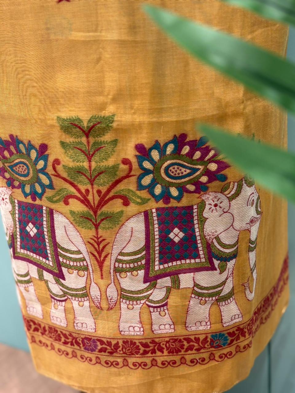 Grace meets tradition in this elegant unstitched Jamdani cotton suit