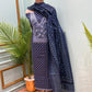 Beautiful unstitched cotton suit set
