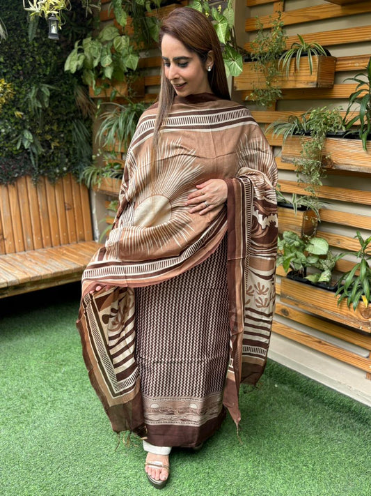 Premium Maheshwari cotton fabric