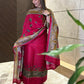 Stunning Maheshwari cotton unstitched suit