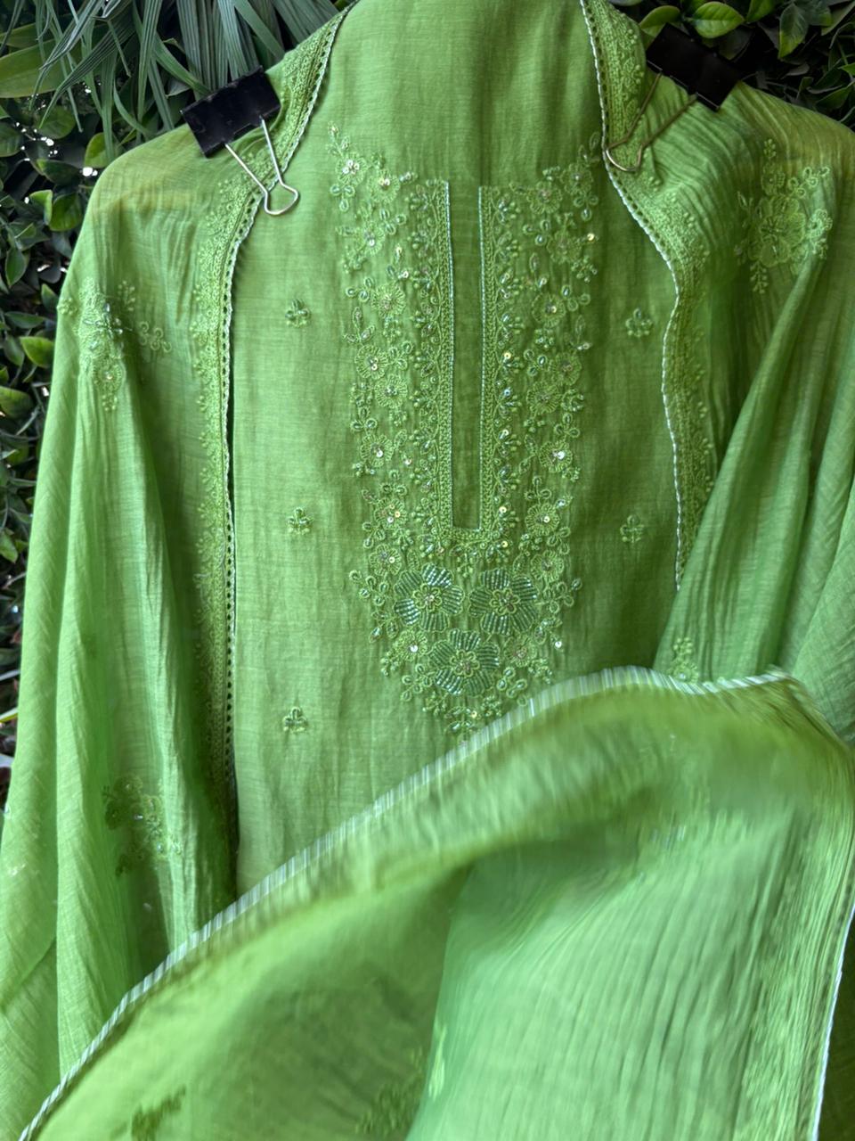 Mul cotton unstitched suit is your everyday luxury