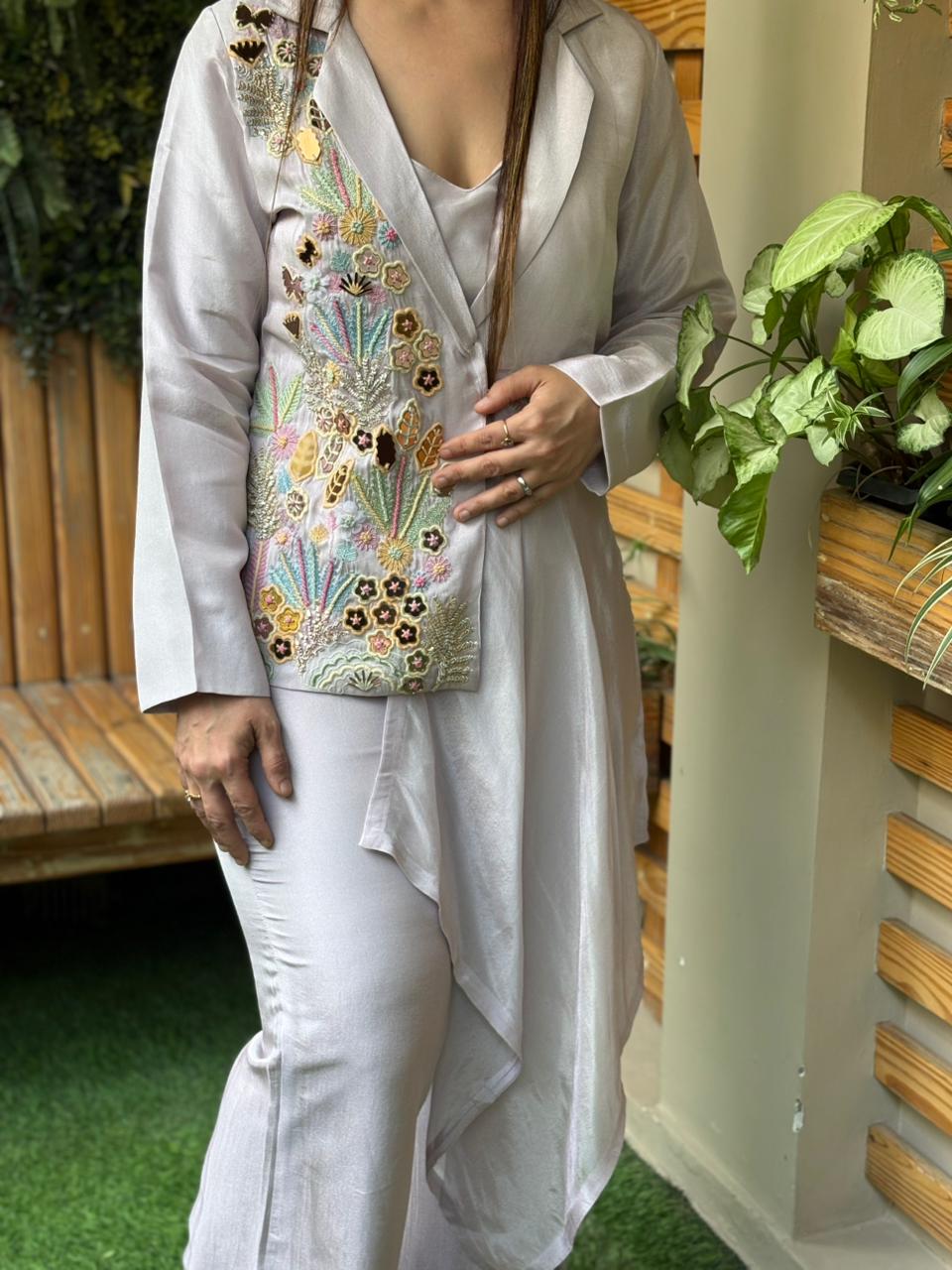 Modern styling with this stunning cord set