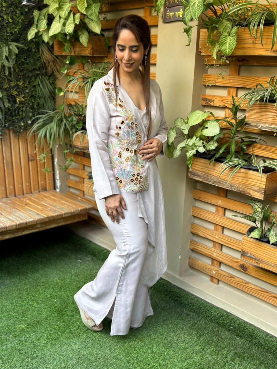 Modern styling with this stunning cord set