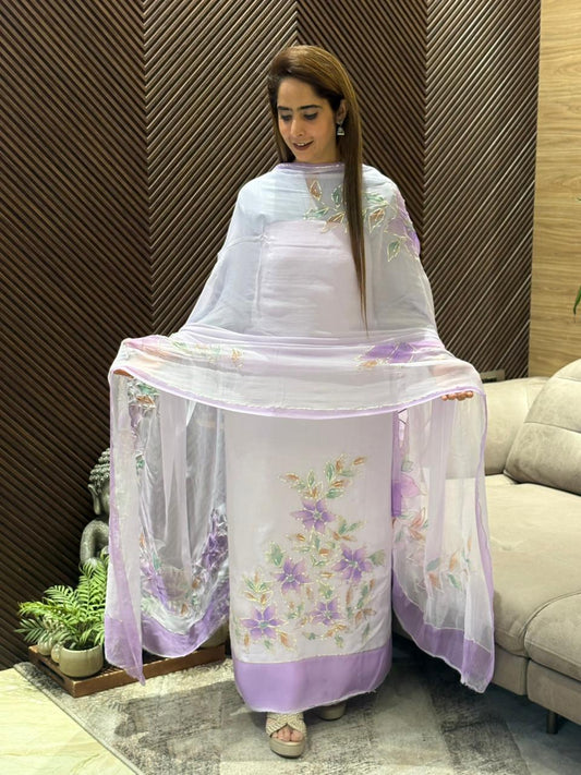 Stunning unstitched suit set