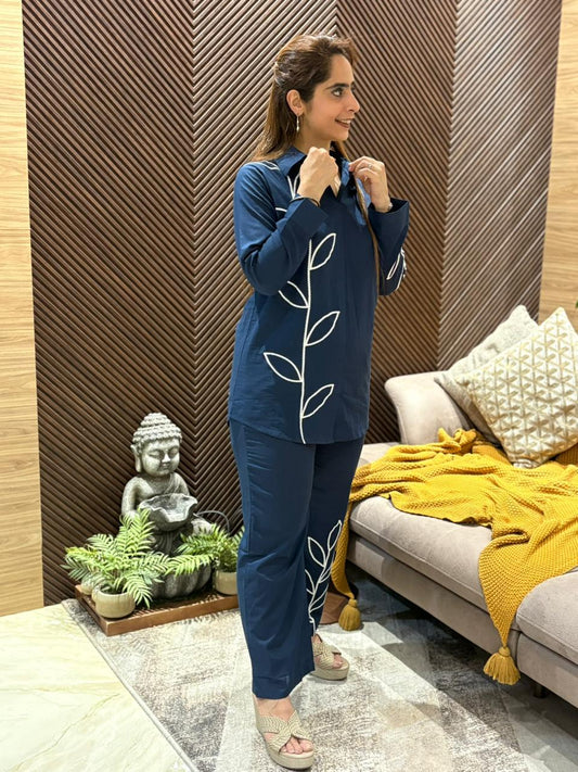 Classy cotton cord set