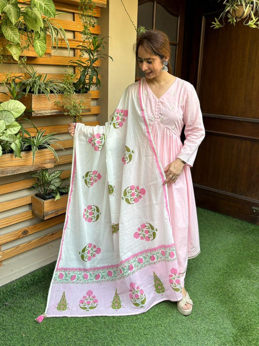 Beautiful cotton kurta set