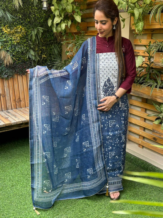 elegant unstitched suit