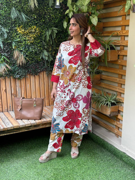 Beautiful Ethiworth kurti set
