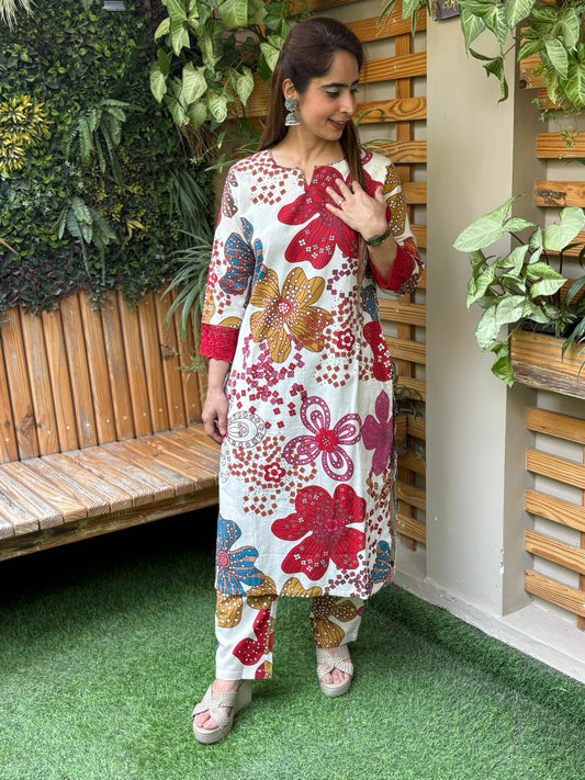 Beautiful Ethiworth kurti set