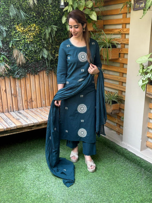 Stunning cotton kurti set