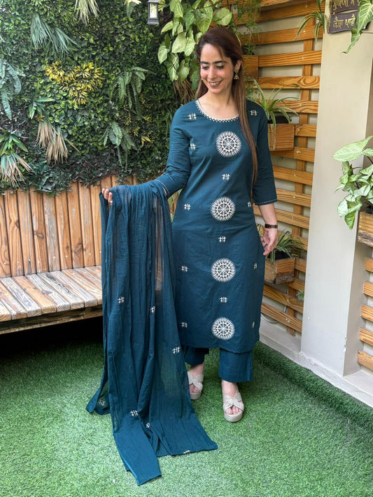 Stunning cotton kurti set