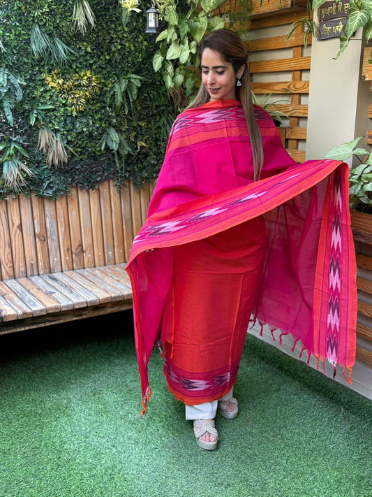 Beautiful South cotton unstitched suit