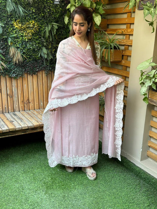 Beautiful mul cotton fabric suit