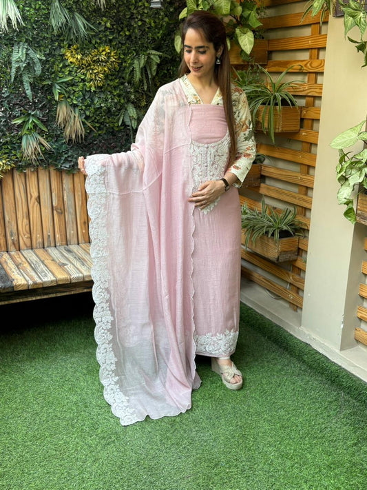 Beautiful mul cotton fabric suit