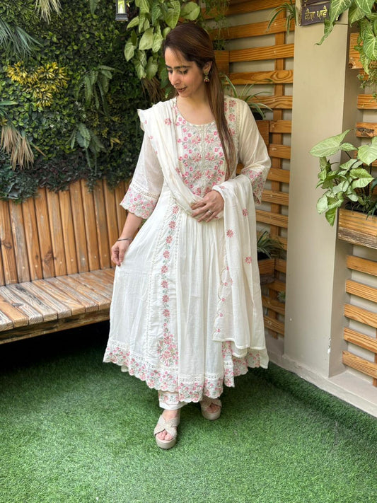 Beautiful cotton kurti set