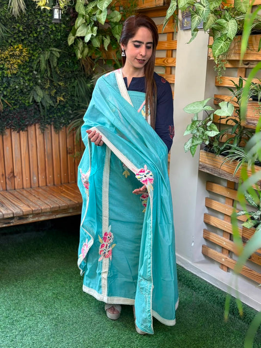 Soft mul cotton fabric unstitched suit