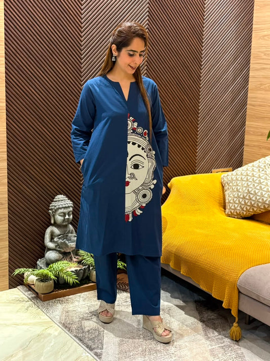 Stunning cotton kurta set