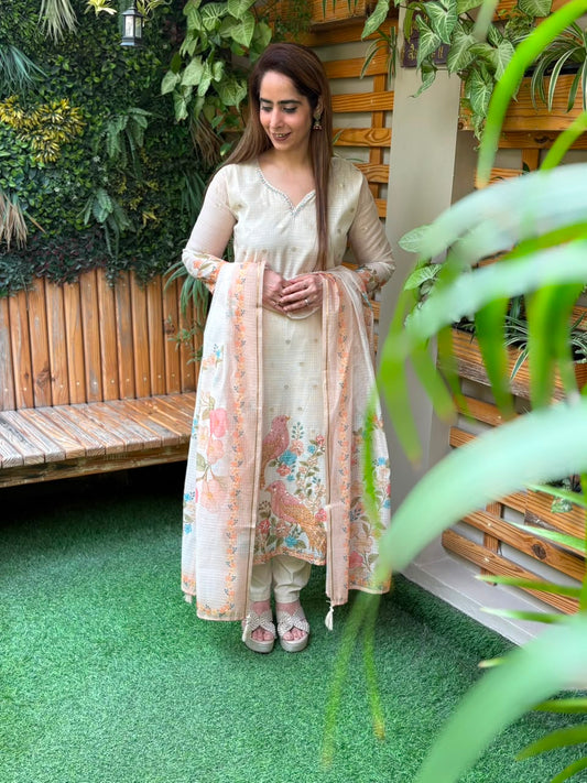 Soft Kota cotton elegant kurti set