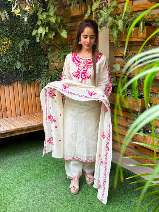 Elegant cotton kurti set