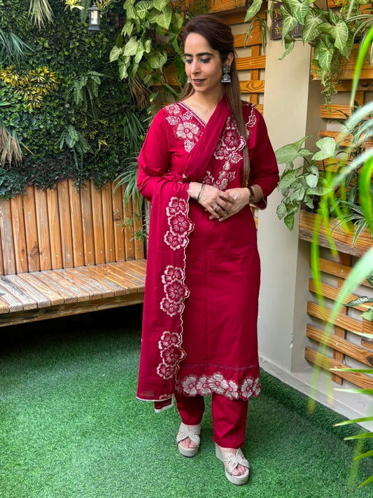 Elegant cotton kurta set