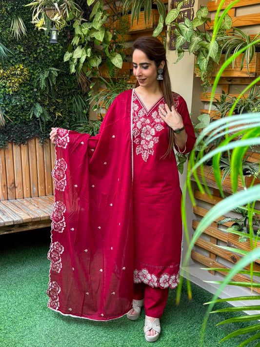 Elegant cotton kurta set