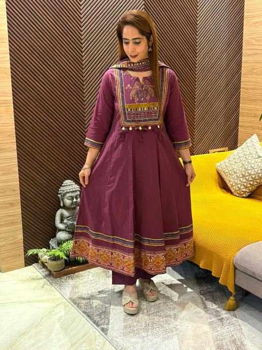 Elegant Anarkali set