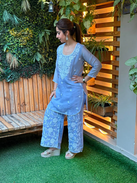 Beautiful cotton kurti set