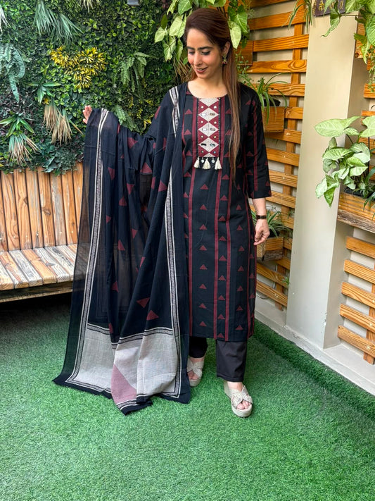 Beautiful cotton kurti set