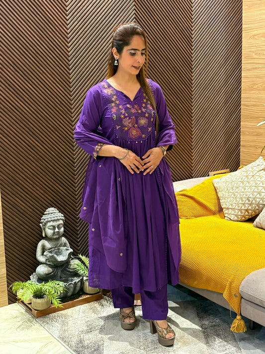 Elegant cotton kurti set