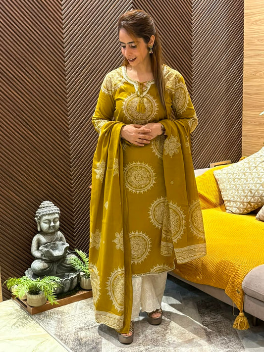 Beautiful cotton kurti set