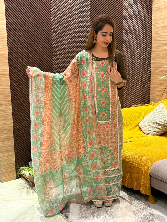 Beautiful pure cotton suit