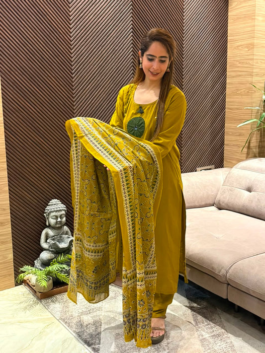 Cotton kurti set