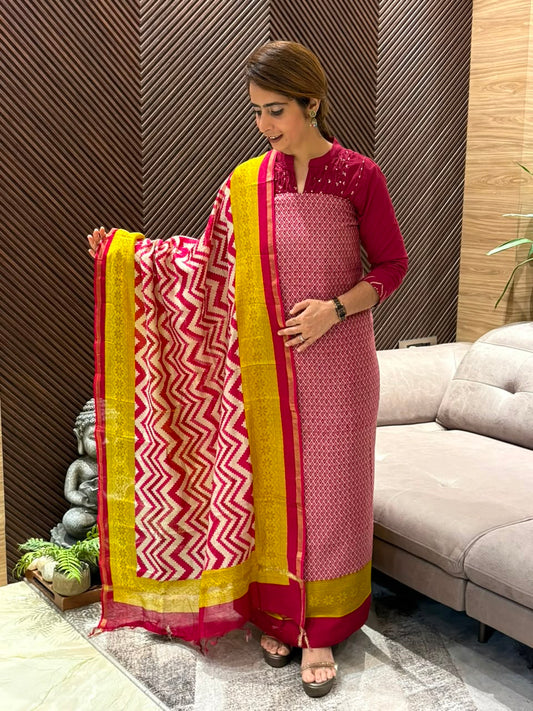 Elegant unstitched suit
