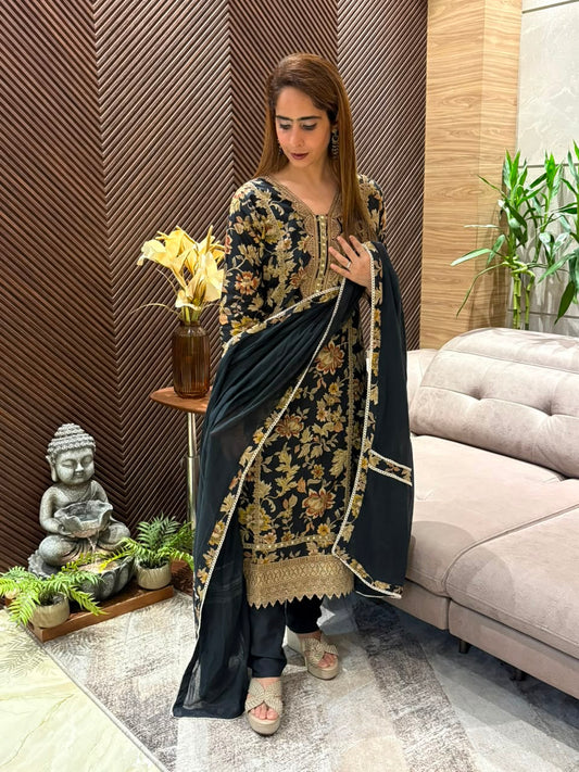 Graceful cotton kurti set