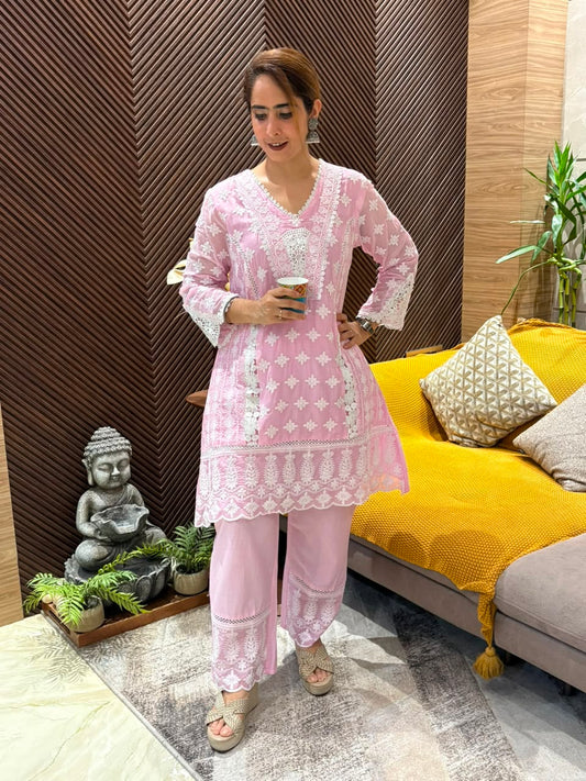 Beautiful A-line kurta set