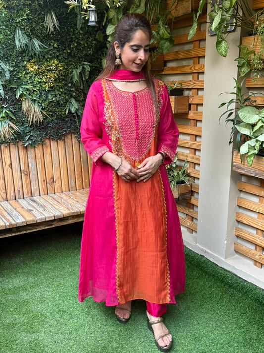 Graceful Anarkali set