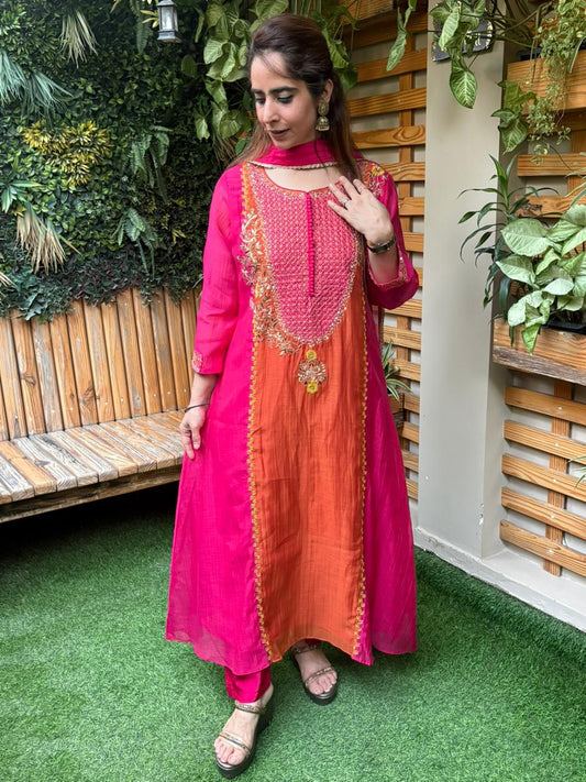 Graceful Anarkali set