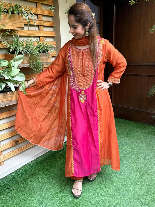 Graceful Anarkali set