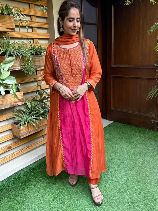 Graceful Anarkali set