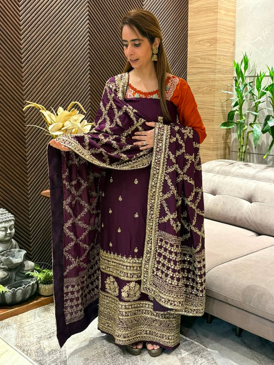 Luxurious unstitched suit