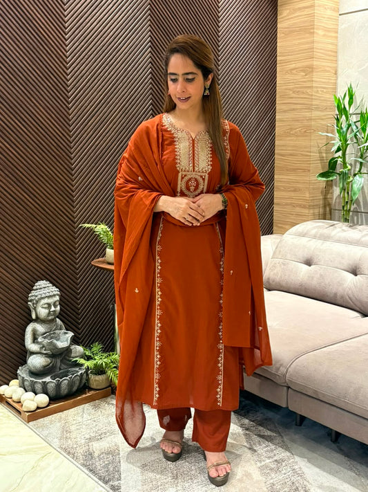Elegant cotton kurti set