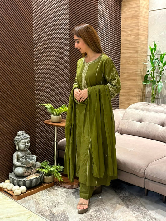 Elegant cotton Kurti Set