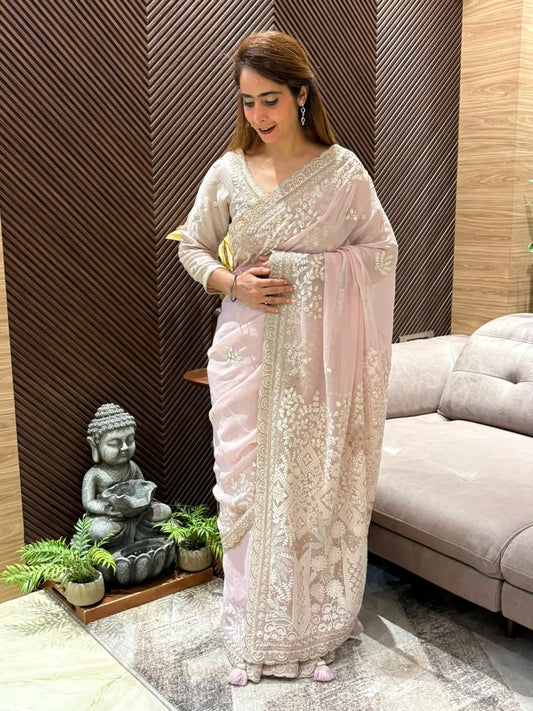 Exquisite running saree