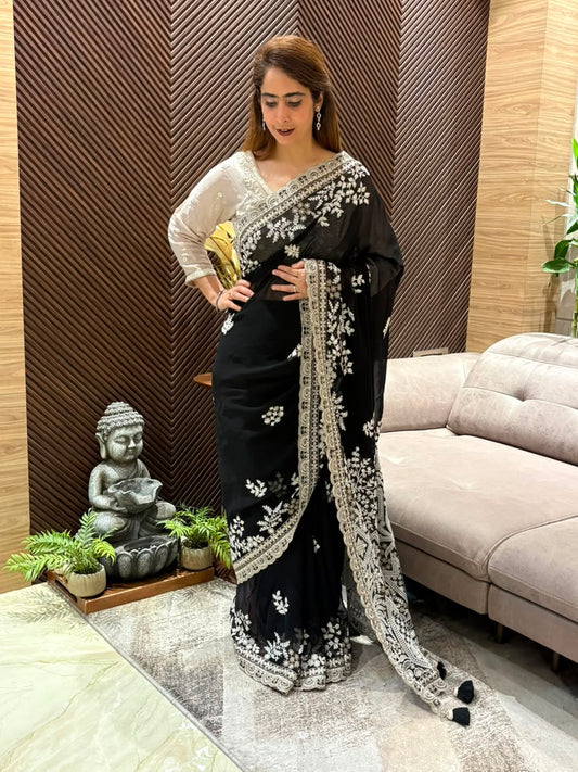 Exquisite running saree
